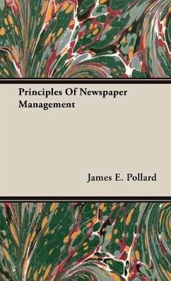 Principles of Newspaper Management