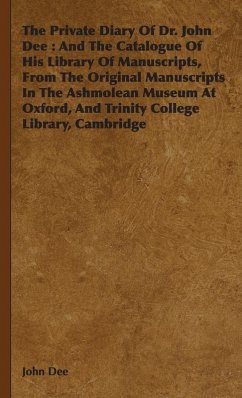Cover The Private Diary Of Dr. John Dee