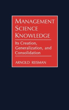 Cover Management Science Knowledge