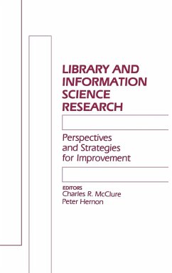 Library and Information Science Research - McClure, Charles R.; Hernon, Peter