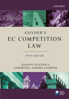 Goyder's EC Competition Law - Goyder, Joanna; Albors-Llorens, Albertina