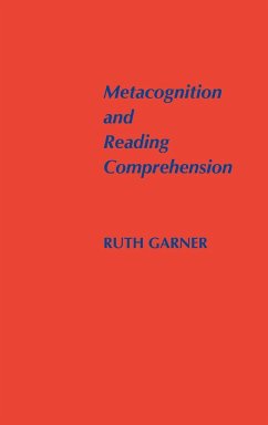 Metacognition and Reading Comprehension - Garner, Ruth
