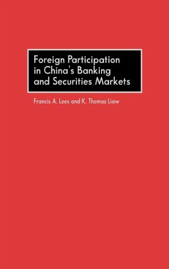 Cover Foreign Participation in China's Banking and Securities Markets