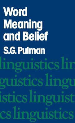 Work Meaning and Belief - Pulman, S. G.; Unknown