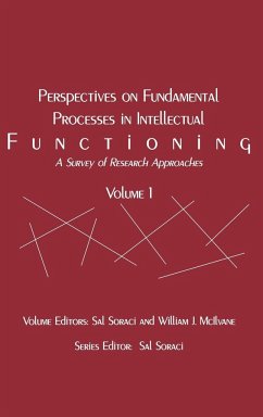Perspectives on Fundamental Processes in Intellectual Functioning, Volume 1 - Soraci, Sal; McIlvane, William J.