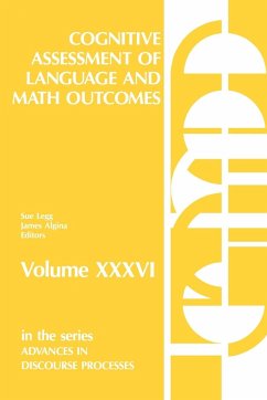 Cognitive Assessment of Language and Math Outcomes - Legg, Sue M.; Algina, James