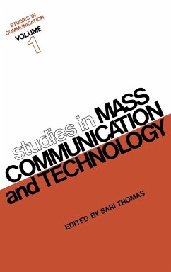 Studies in Communication, Volume 1 - Thomas, Sari; Unknown