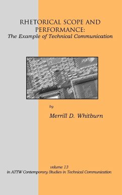 Rhetorical Scope and Performance - Whitburn, Merrill D.