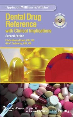 Lippincott Williams & Wilkins' Dental Drug Reference [With CDROM] - Pickett, Frieda Atherton