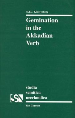 Gemination in the Akkadian Verb - Kouwenberg