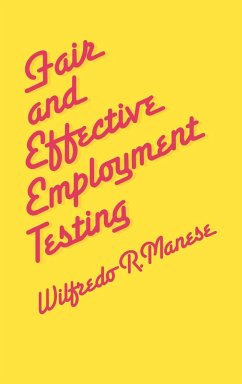 Fair and Effective Employment Testing - Manese, Wilfredo R.