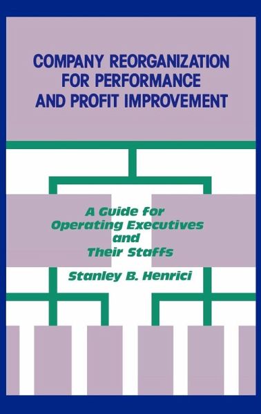 Company Reorganization for Performance and Profit Improvement Company Reorganization for Performance and Profit Improvement