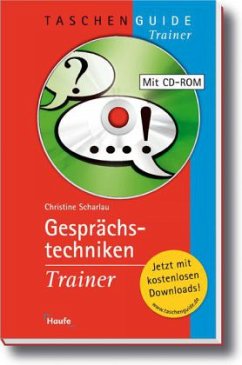 Gesprächstechniken - Trainer, m. CD-ROM - Scharlau, Christine