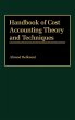 Handbook of Cost Accounting Theory and... - Bild 1