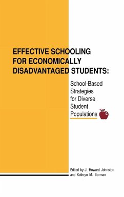 Effective Schooling for Economically Disadvantaged Students - Johnston, J. Howard; Borman, Kathryn M.; Tannenbaum, Abraham
