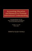 Accounting Education and Research to Promote International Understanding