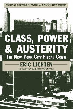 Class, Power and Austerity - Lichten, Eric