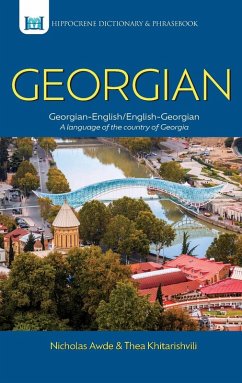 Cover Georgian-English/English-Georgian Dictionary & Phrasebook