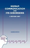 Human Communication and Its Disorders, Volume 1