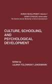 Culture, Schooling, and Psychological Development
