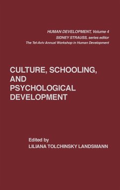 Culture, Schooling, and Psychological Development - Landsmann, Liliana Tolchinsky