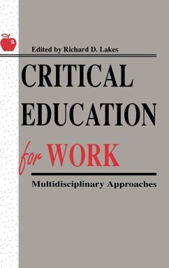 Critical Education for Work Cover Critical Education for Work