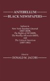 Antebellum Black Newspapers