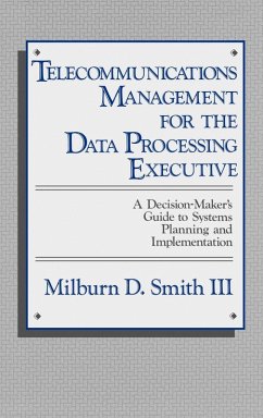 Cover Telecommunications Management for the Data Processing Executive