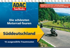 Cover ADAC TourBooks Die schönsten Motorrad-Touren, Süddeutschland