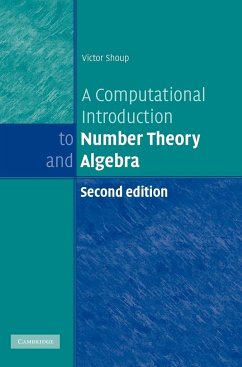 A Computational Introduction to Number Theory and Algebra - Shoup, Victor