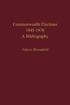 Commonwealth Elections, 1945-1970 - Bloomfield, Valerie