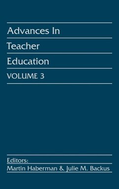 Cover Advances in Teacher Education, Volume 3