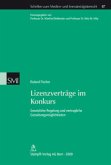 Lizenzverträge im Konkurs (f. d. Schweiz)