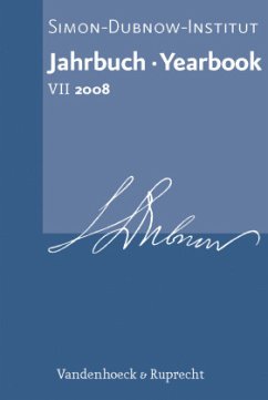 Jahrbuch des Simon-Dubnow-Instituts. Simon Dubnow Institute Yearbook