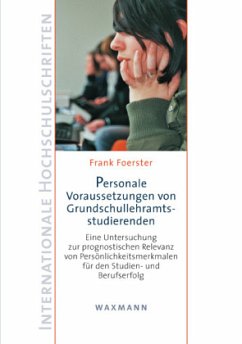 Cover Personale Voraussetzungen von Grundschullehramtsstudierenden