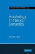 Morphology and Lexical Semantics - Bild 1