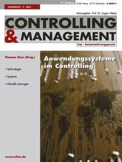 Anwendungssysteme im Controlling: Was treibt die Entwicklung? - Hess, Thomas (Hrsg.)