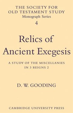 Cover Relics of Ancient Exegesis