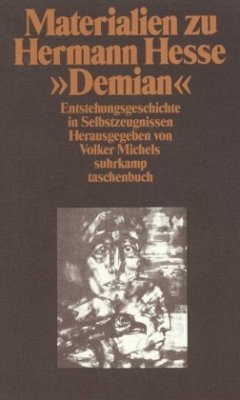 Materialien zu Hermann Hesse, Demian I - Hesse, Hermann