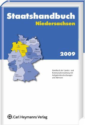 Niedersachsen 2009, m. CD-ROM / Staatshandbuch