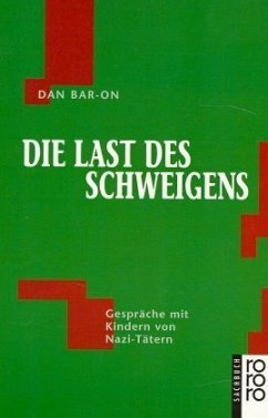 Die Last des Schweigens - Bar-On, Dan