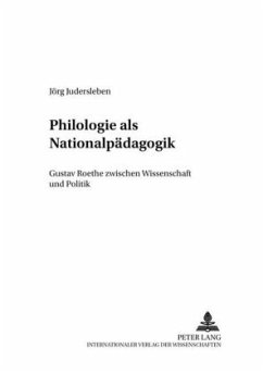 Philologie als Nationalpädagogik - Judersleben, Jörg