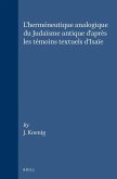 L'Herméneutique Analogique Du Judaïsme Antique d'Après Les Témoins Textuels d'Isaïe