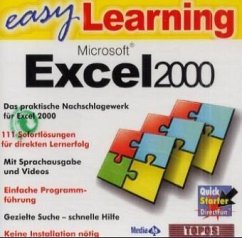 Microsoft Excel 2000, 1 CD-ROM