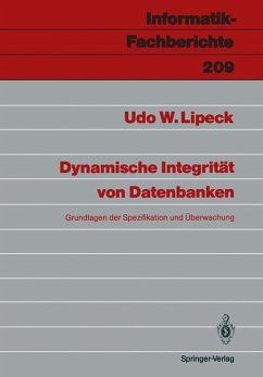Dynamische Integrität von Datenbanken - Lipeck, Udo W.