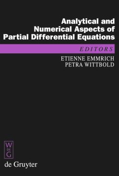 Analytical and Numerical Aspects of Partial Differential Equations - Emmrich, Etienne / Wittbold, Petra (ed.)