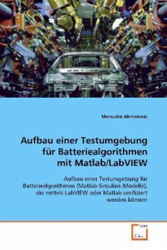 Aufbau einer Testumgebung für Batteriealgorithmen mit Matlab/LabVIEW - Ahmetovic, Mersudin