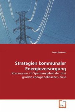 Strategien kommunaler Energieversorgung - Bertram, Franz