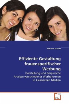 Effiziente Gestaltung frauenspezifischer Werbung - Schütz, Martina