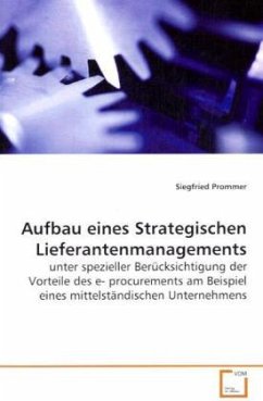 Cover Aufbau eines Strategischen Lieferantenmanagements